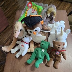 Beanie Babies Plush Toy Collection